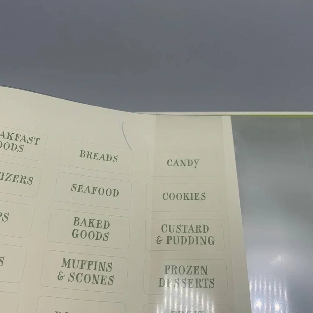 Hallmark Lemon Lime Menu & Recipe Organizer Takeout Menu Recipe Spiral Organizer